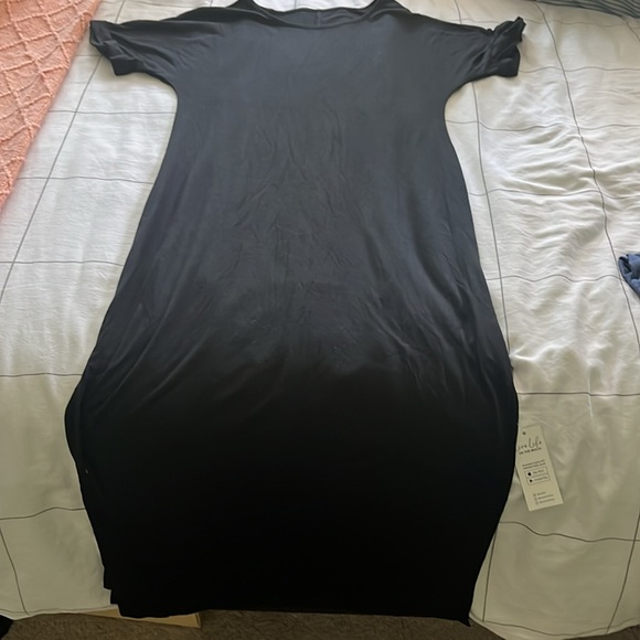 Long black coverup from cupshe - Picture 2 of 5